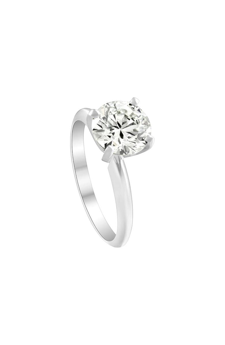 Bliss Diamond 1 3/4Ct Solitaire Diamond Platinum Engagement Ring Lab Grown, Alternate, color,