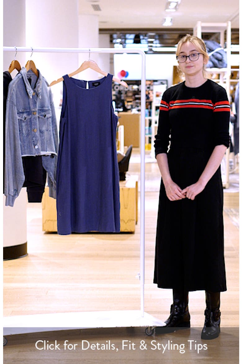 Sleeveless A-Line Dress video