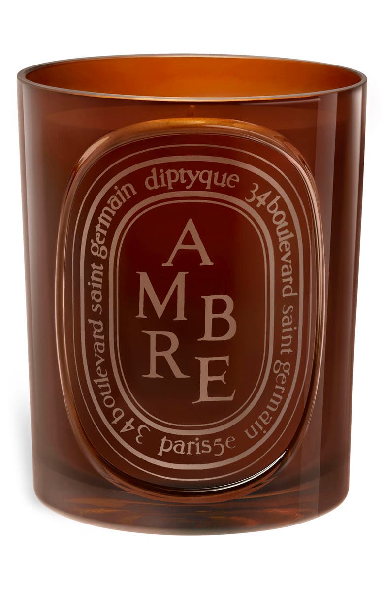Diptyque Ambre (Amber) Medium Candle, Main, color, 