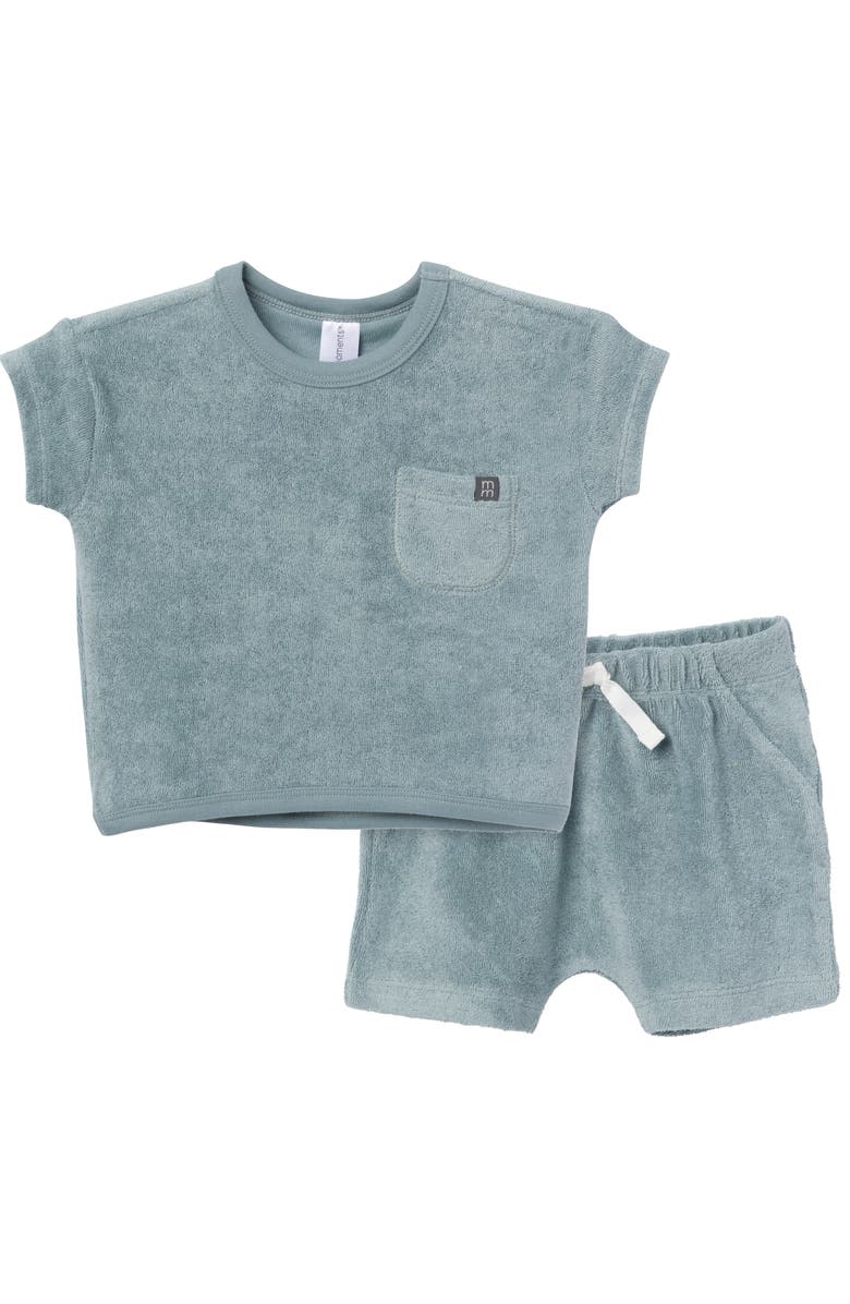 Modern Moments<sup>™</sup> by Gerber Shirt & Short Set, Main, color, Teal