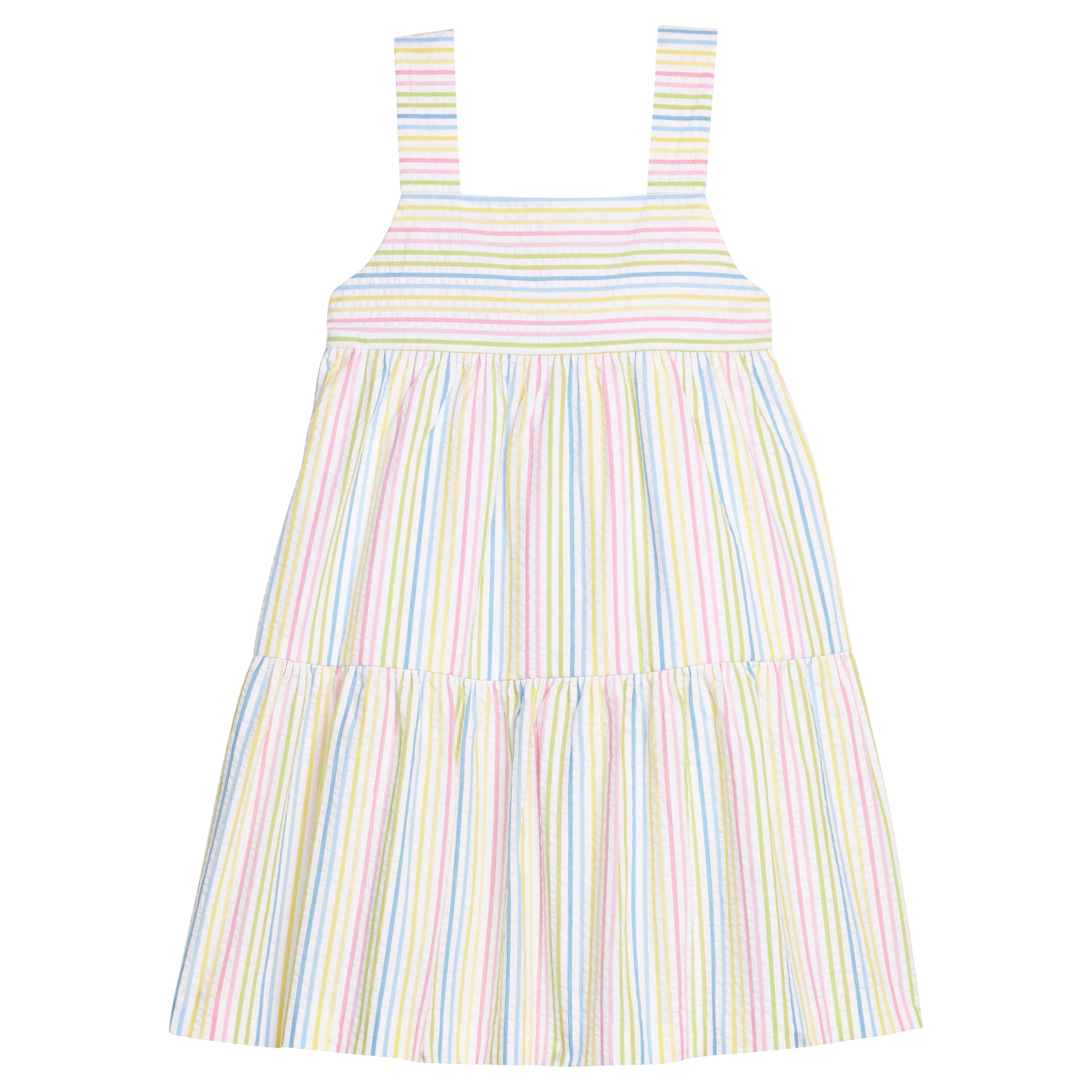 selected Rainbow Stripe Seersucker