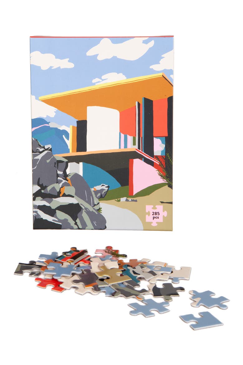 The Site of Reversible Destiny Puzzle, Main, color, BLUE MULTI