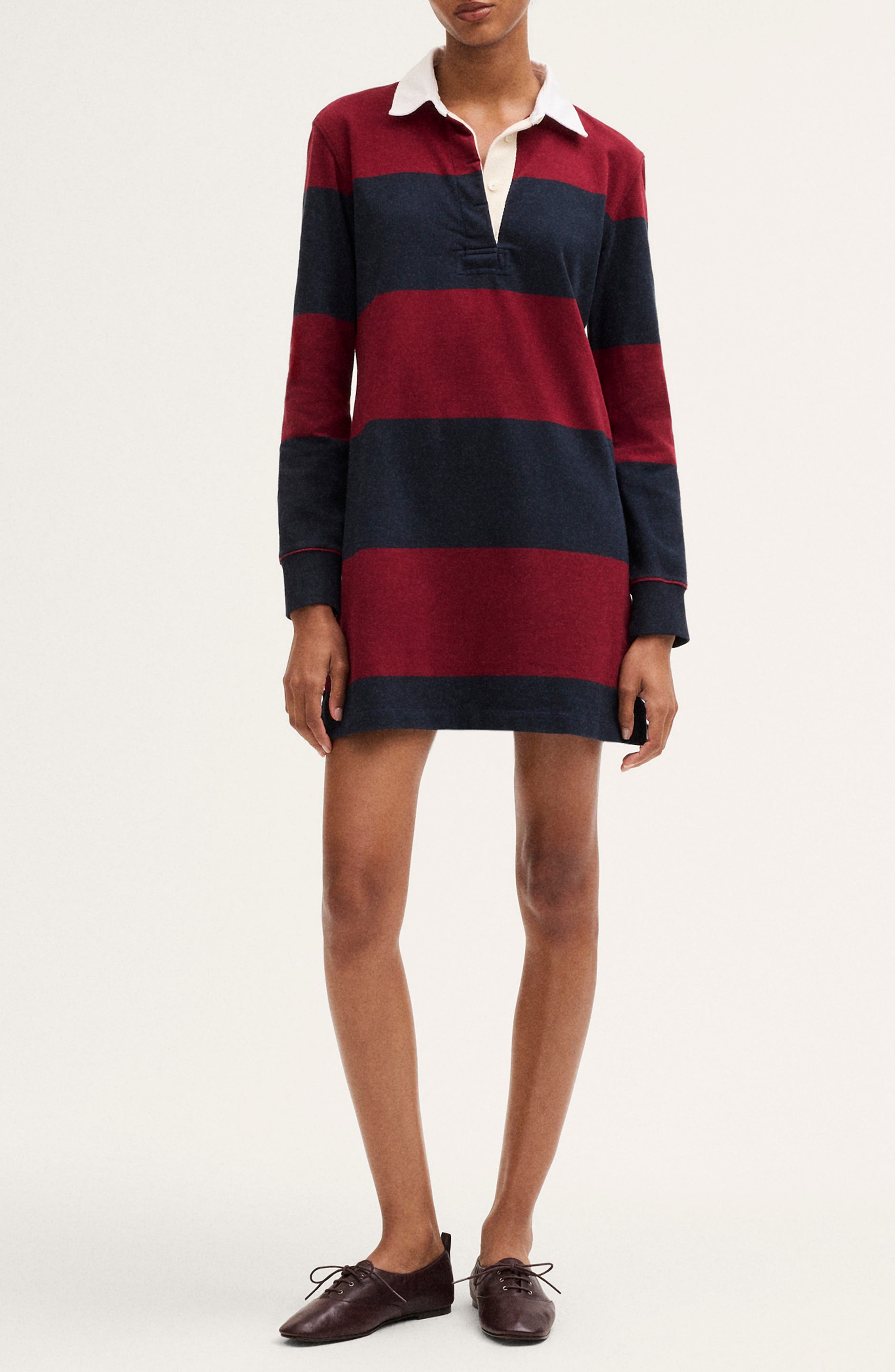 selected SMOKED CLARET STRIPE