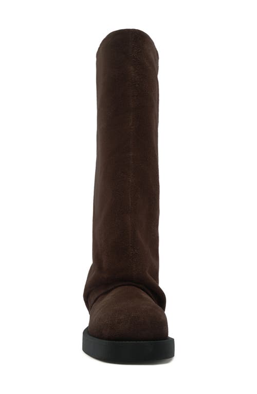 Schutz Keira Up Platform Knee High Boot In Multi