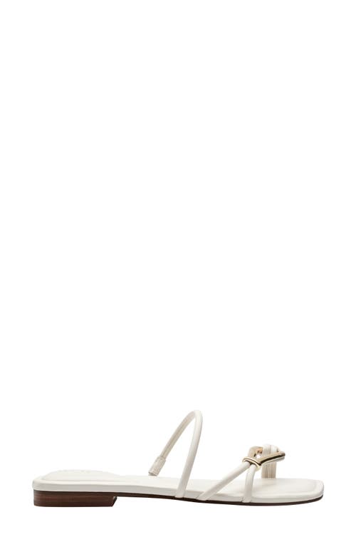 Marc Fisher Ltd Mazza Slide Sandal In Ivory