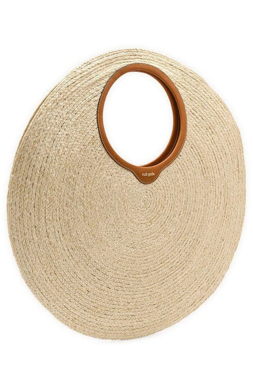 Cult Gaia Amun Shoulder Bag In Beige