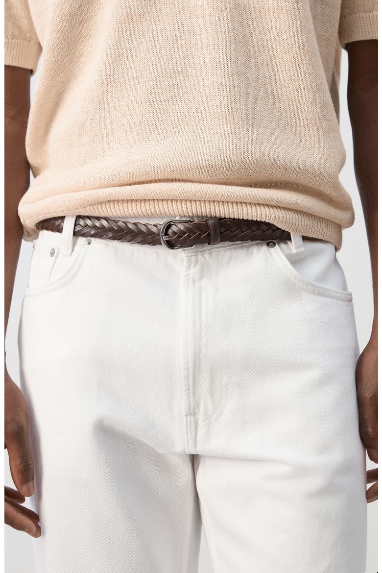 Relaxed Straight Leg Jeans, Alternate, color, OFF WHITE
