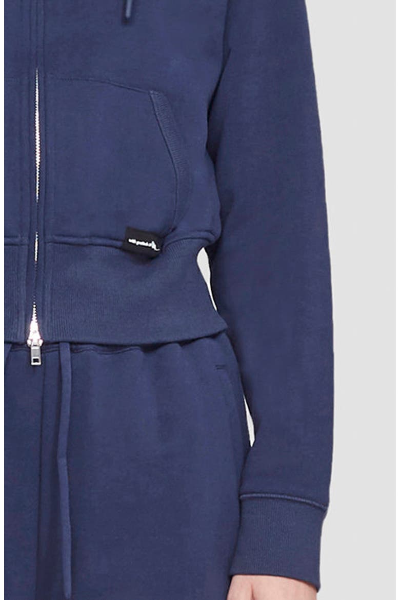 Don't Sweat It Terry Zip-Up Sweatshirt, Alternate, color, NAVY