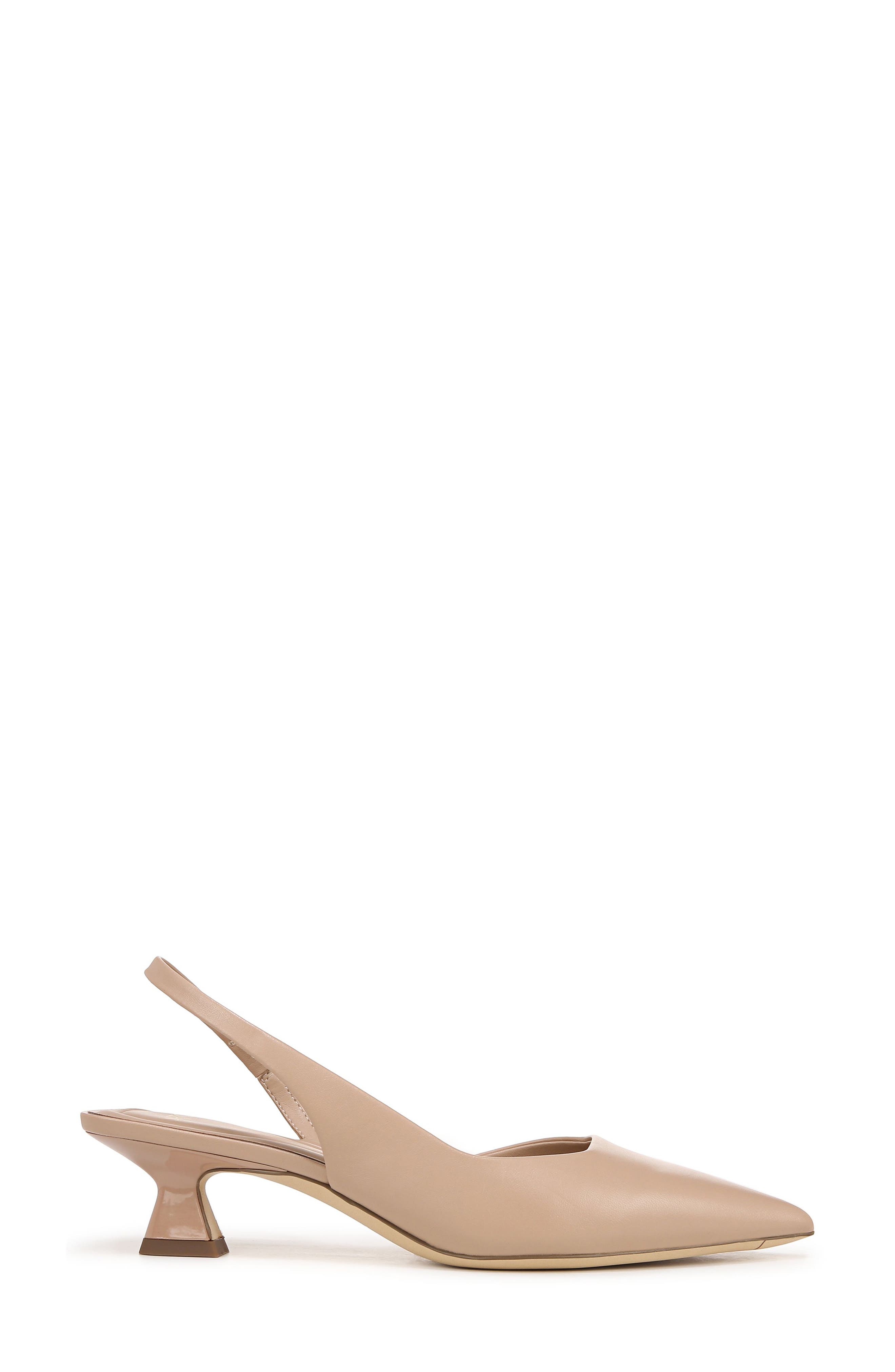 Devin Kitten Heel Slingback Pump, Alternate, color, SAND