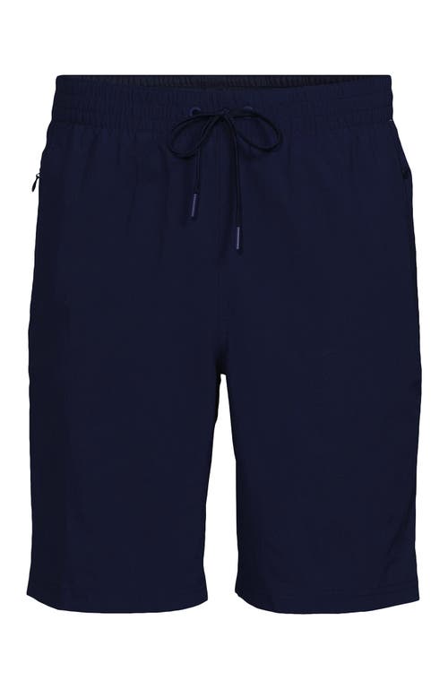 Lands' End 9" Volley Hydroliner Swim Trunks In Deep Sea Navy