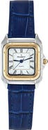 Peugeot Slim Leather Tank Watch- 36MM