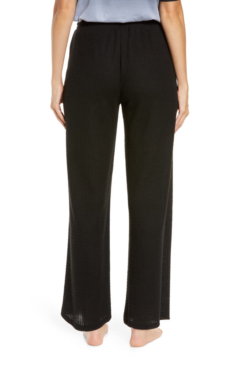 Socialite Waffle Knit Wide Leg Pants, Alternate, color, 