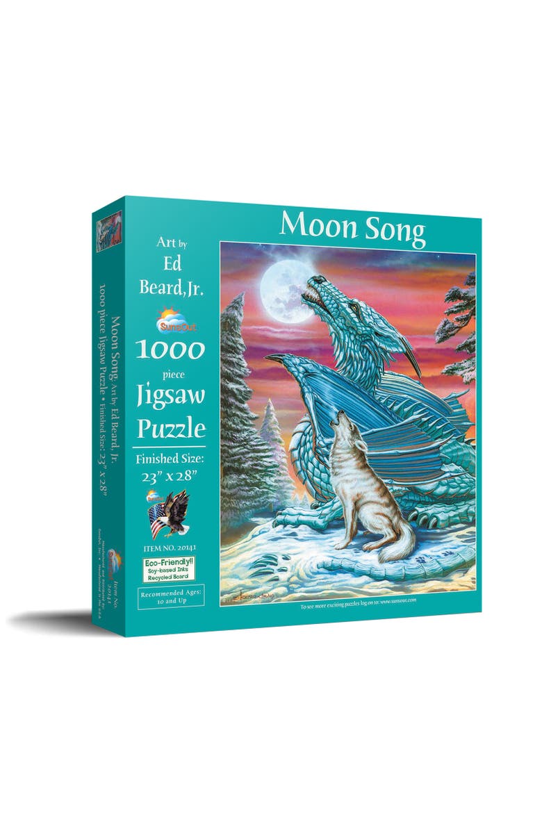 Moon Song 1000 piece Jigsaw Puzzle for Adults, Main, color, Multicolor