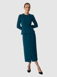 The Fold Doppio Elaria Midi Dress