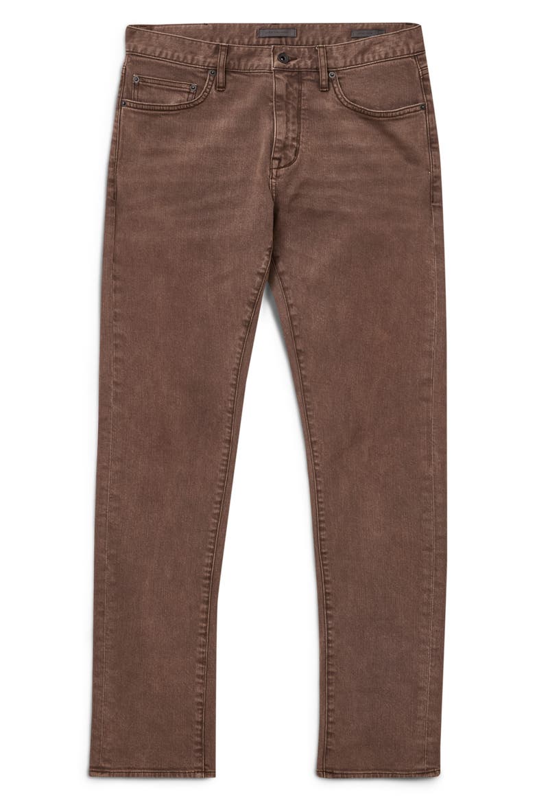 Slim Fit Jeans, Alternate, color, HAZELNUT