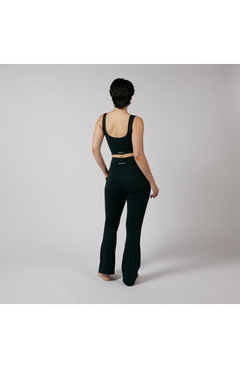 TomboyX Flared Legging, Alternate, color, Black