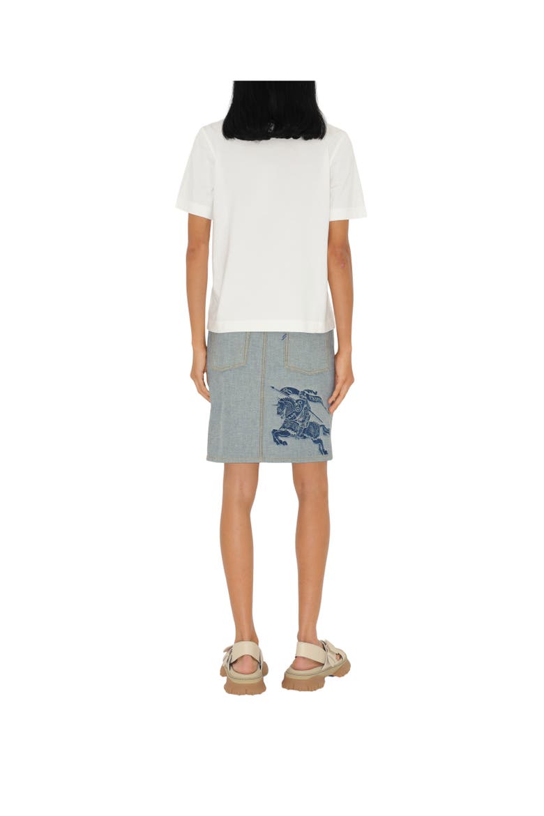 Knight Cotton T-shirt, Alternate, color, Chalk white