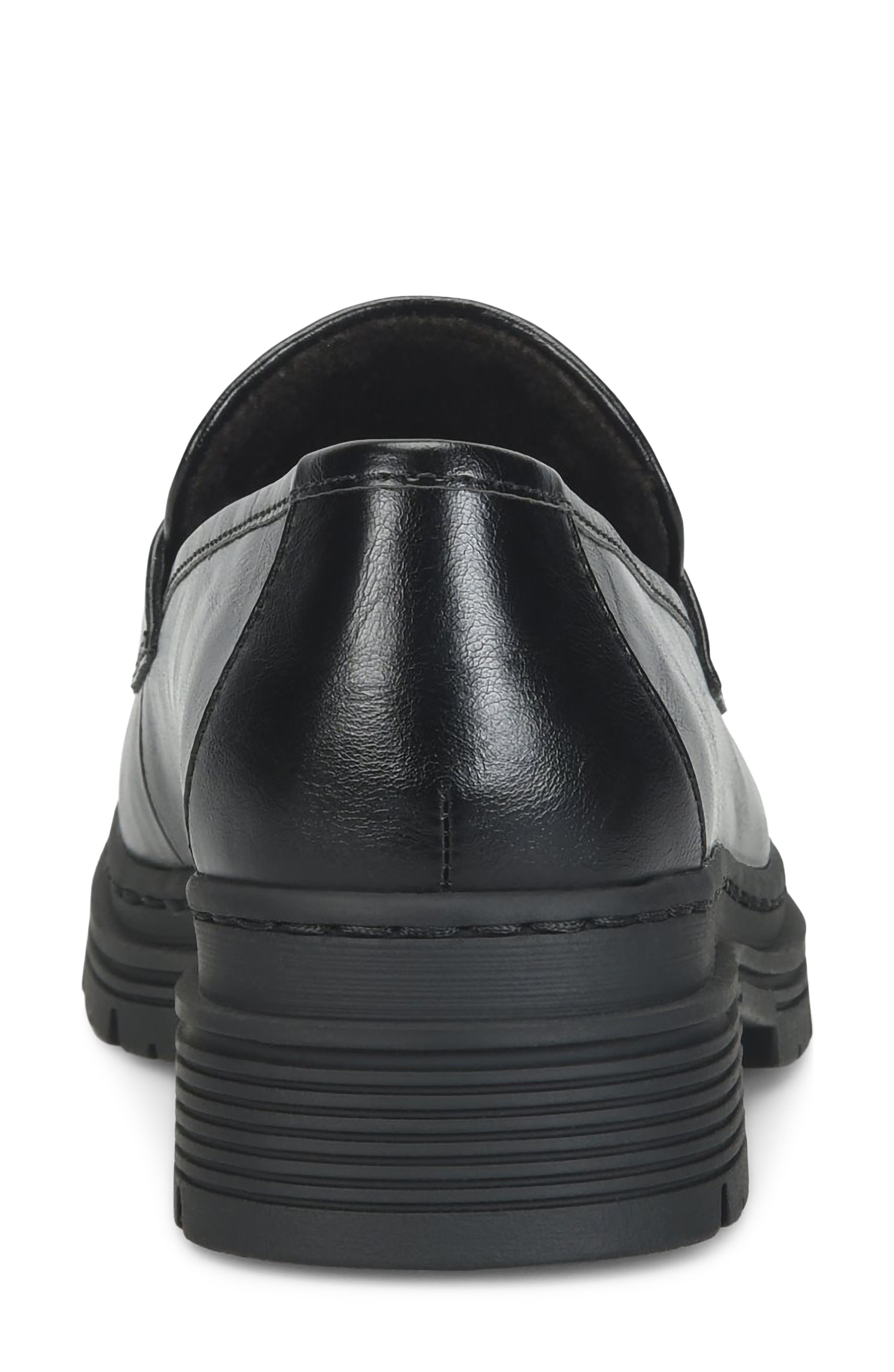 Landa Penny Loafer, Alternate, color, BLACK