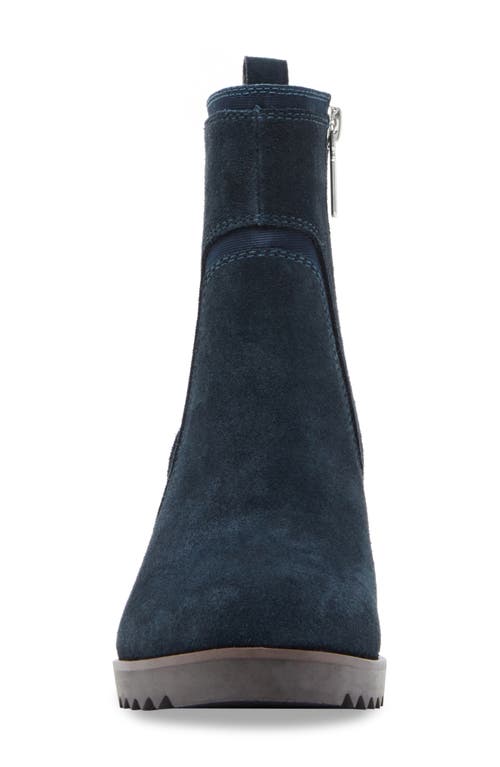 Blondo Raniah Waterproof Bootie In Navy Suede