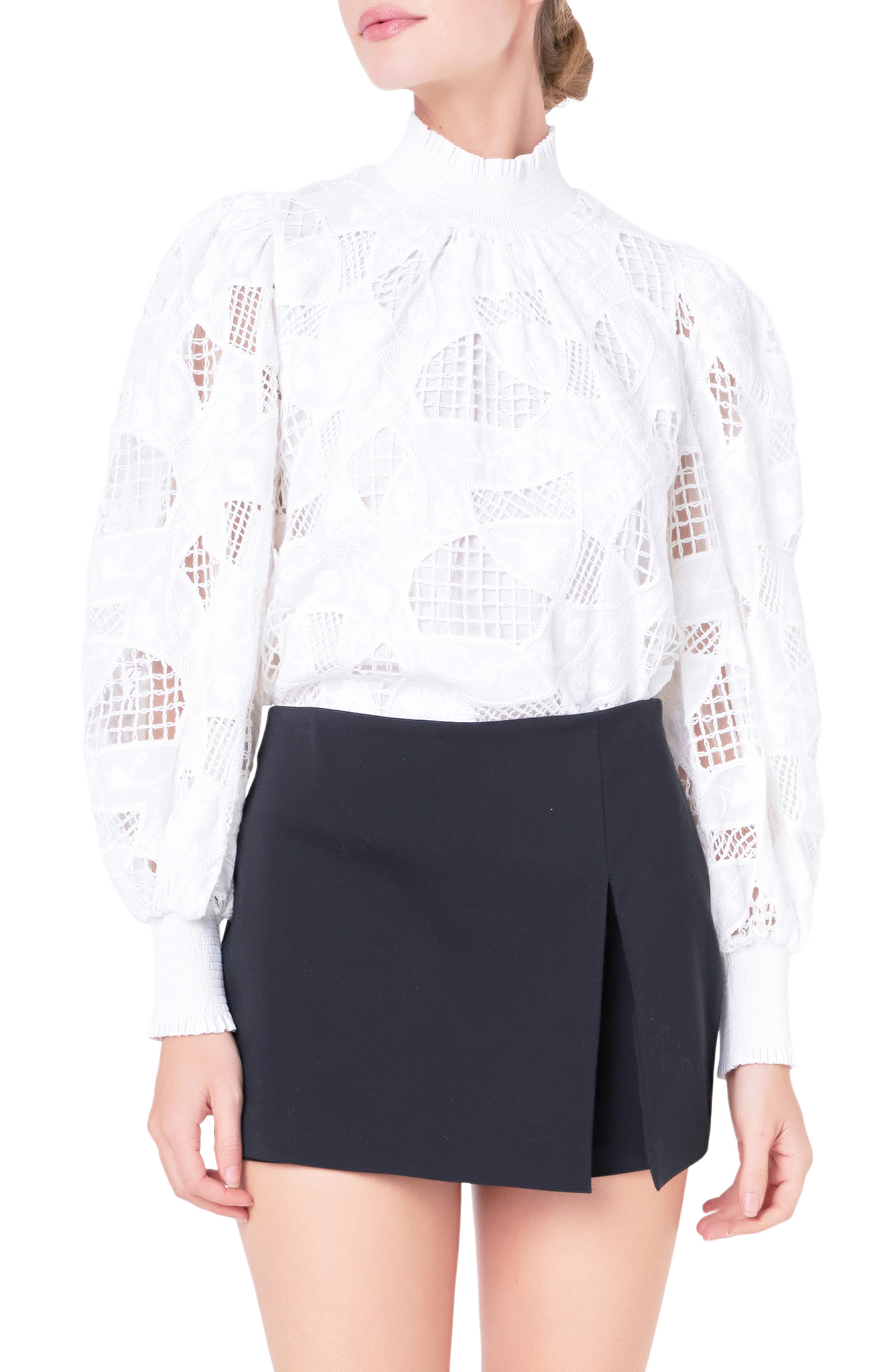 selected WHITE