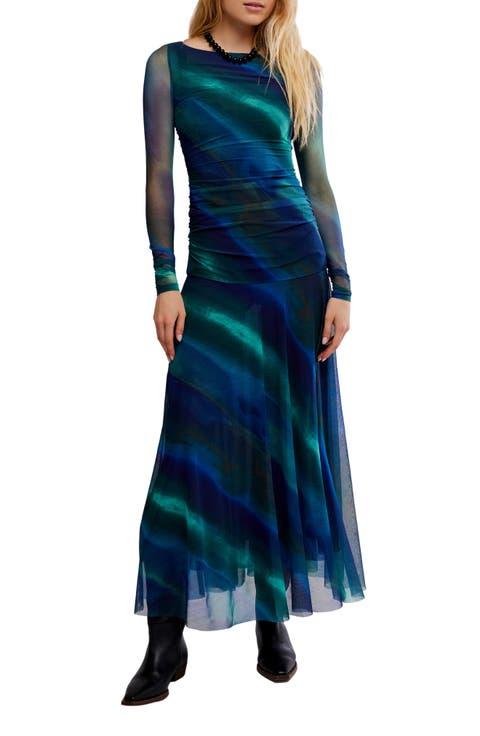 Sunnei Long Sleeve Mesh Dress