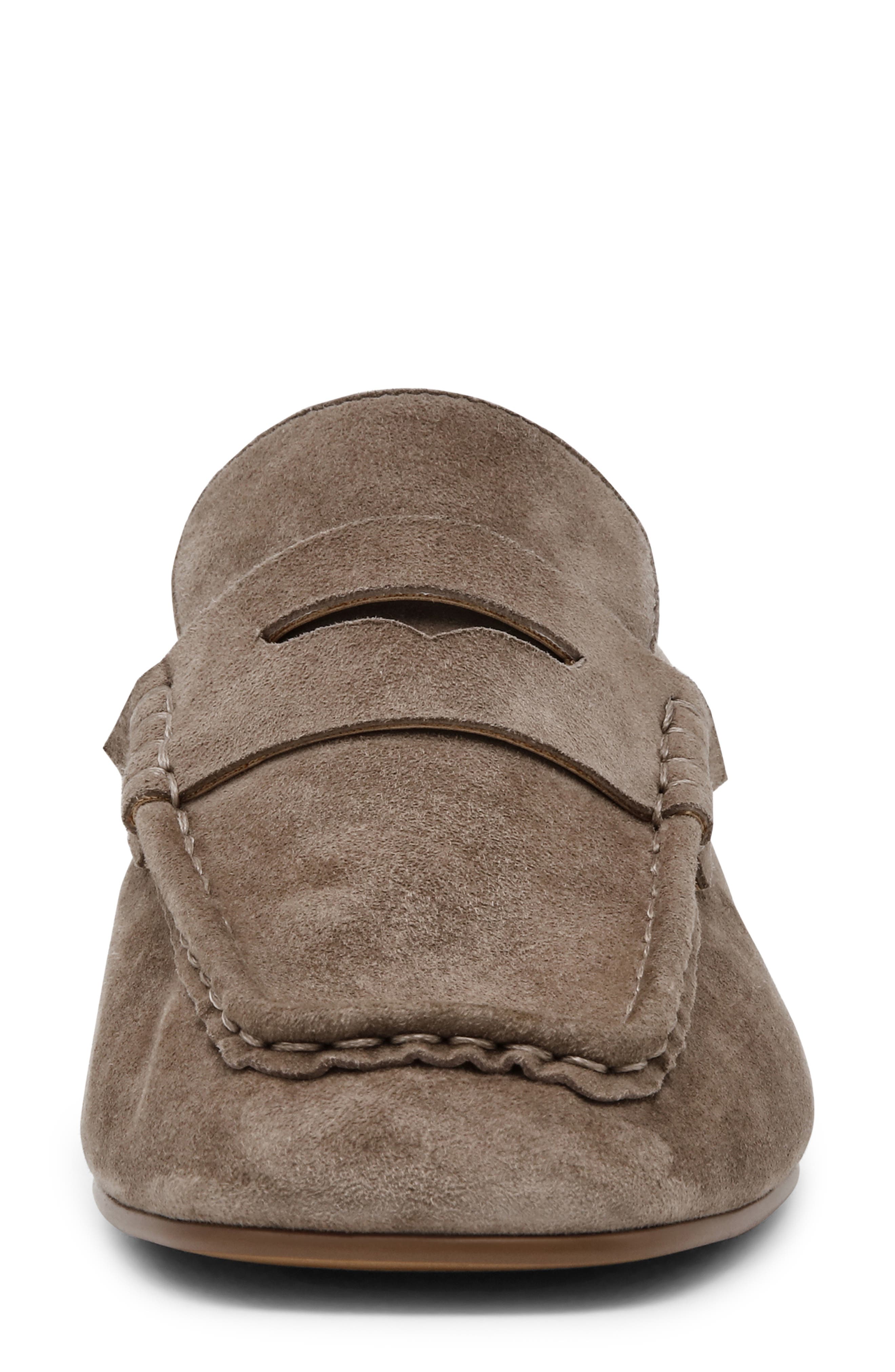 Emorry Penny Loafer, Alternate, color, TAUPE SUEDE