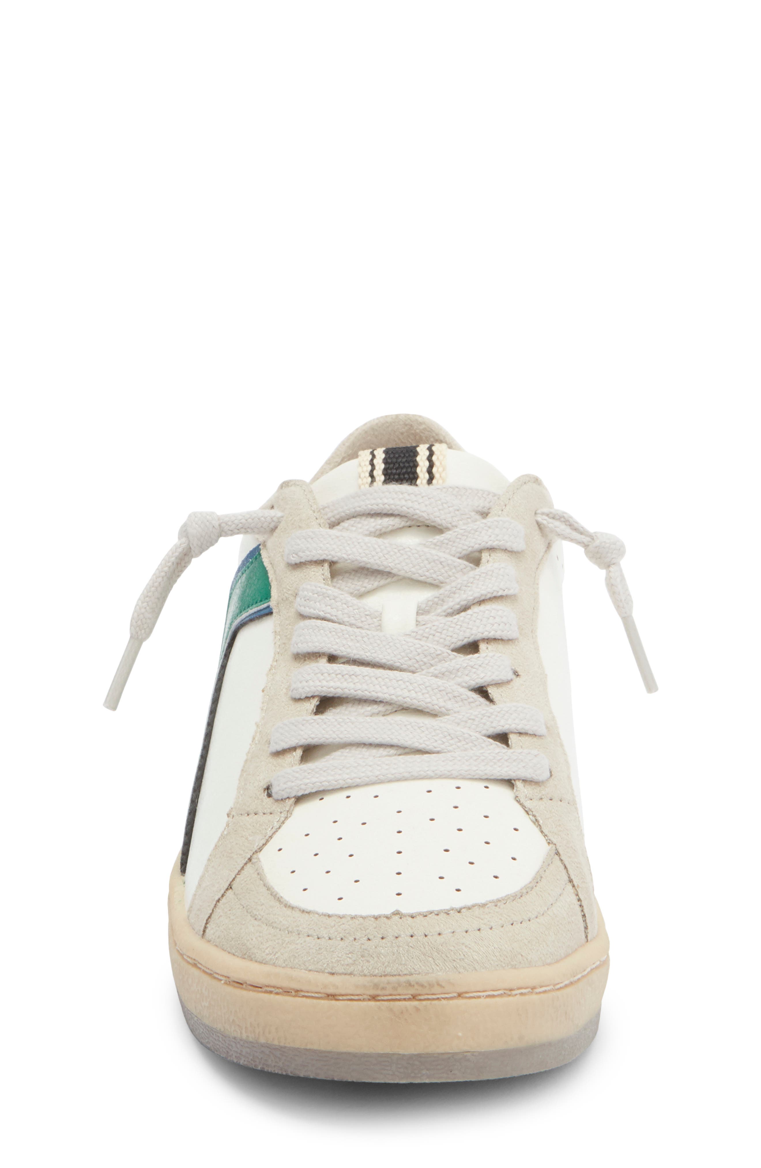 SHUSHOP Kids' Salma Sneaker, Alternate, color, Forest Green/ White