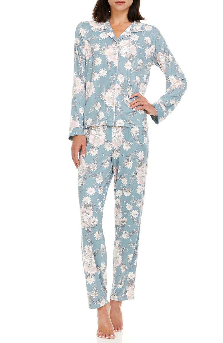 Flora Nikrooz Karsen Print Pajamas, Main, color,