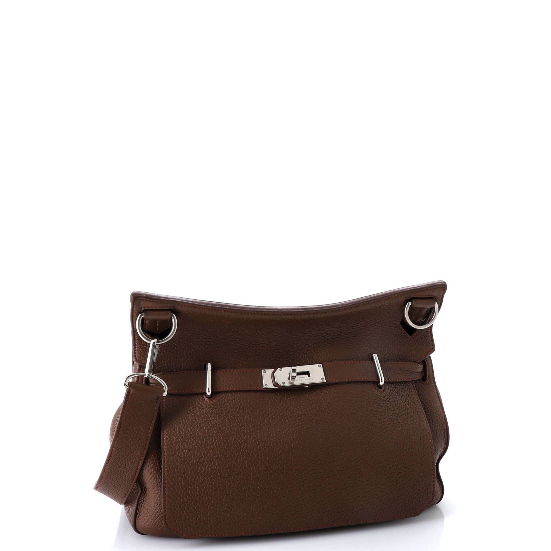 Pre-Owned Hermes Verso Jypsiere Bag Clemence 34, Alternate, color, 