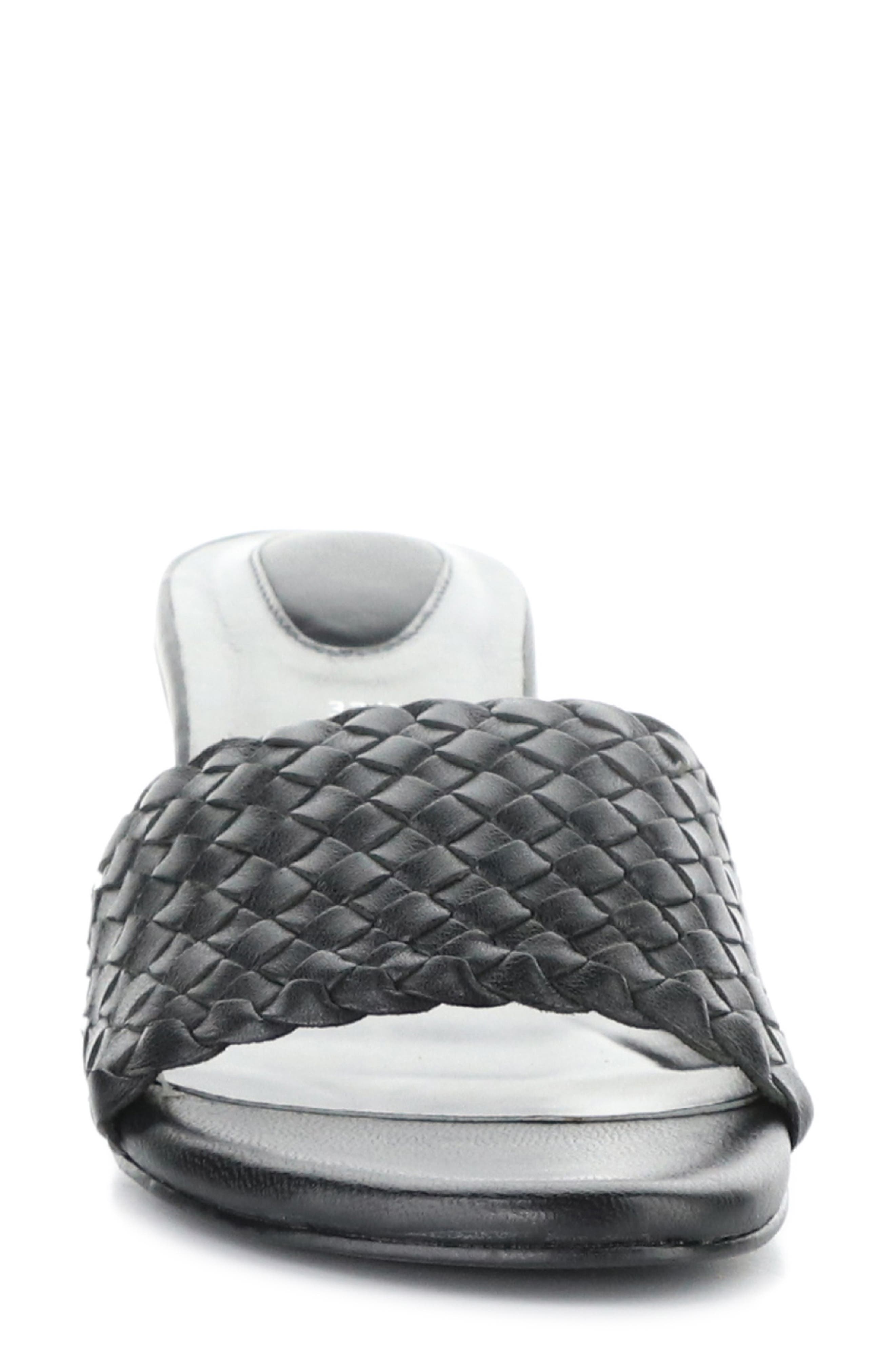 Bos. & Co. Wella Slide Sandal, Alternate, color, Black