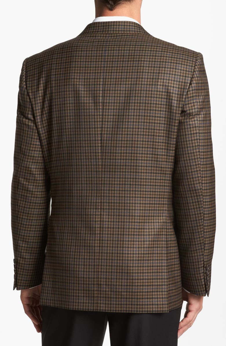 Joseph Abboud 'Signature Silver' Check Sportcoat, Alternate, color, 