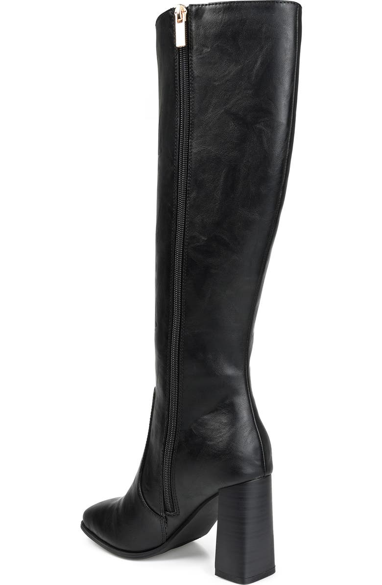 Journee Collection Karima Vegan Leather Tall Boot, Alternate, color,