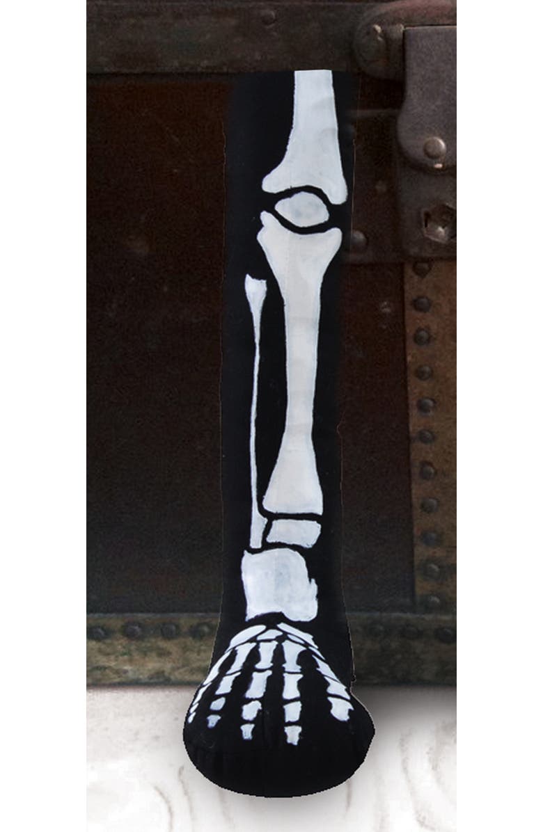 Gallerie II 2-Piece Decorative Halloween Skeleton Legs, Alternate, color, Black