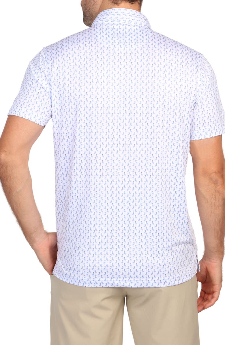 TailorByrd Byrds Performance Polo, Alternate, color, Peri Blue