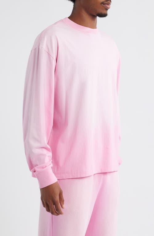 Elwood Core Oversize Long Sleeve T-shirt In Pink