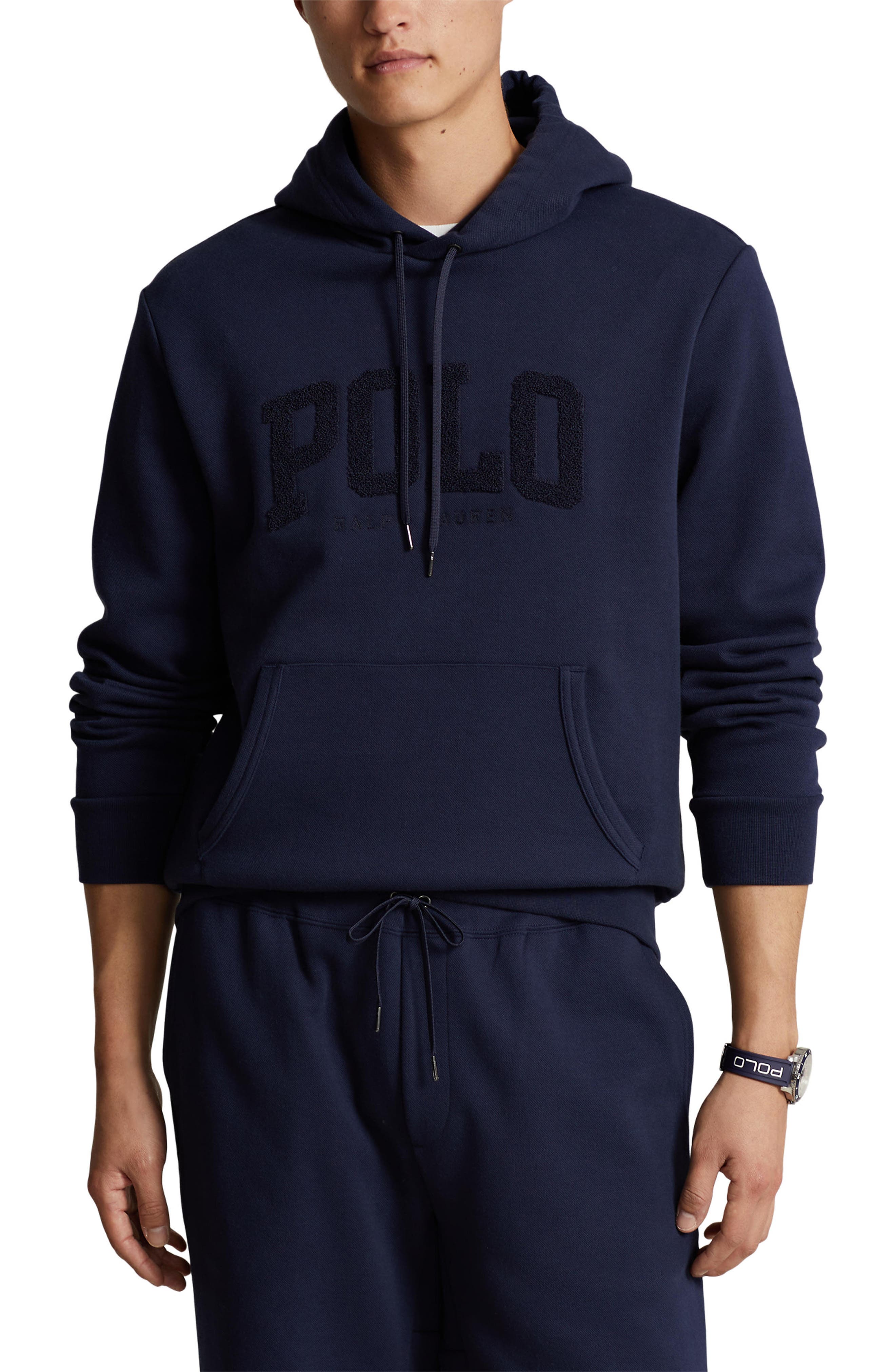 Polo Ralph Lauren Mesh Double Knit Hoodie
