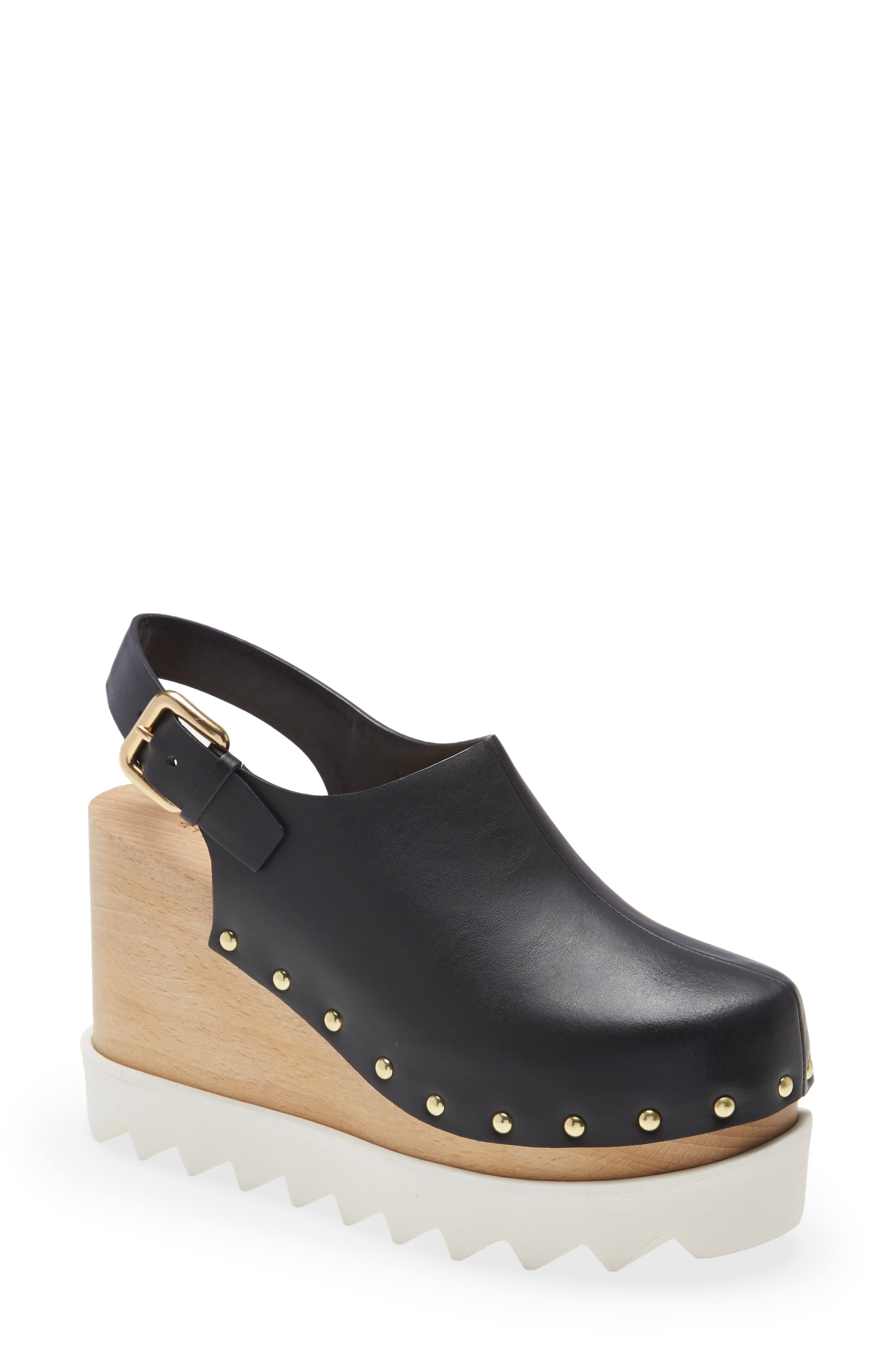 Stella McCartney Elyse Slingback Platform Clog, Main, color, 