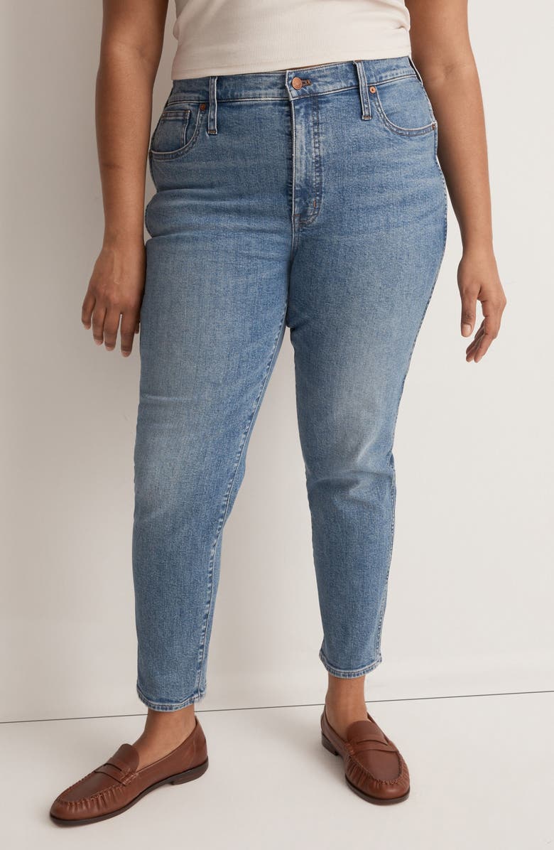 Madewell Stovepipe Straight Leg Jeans, Alternate, color, 
