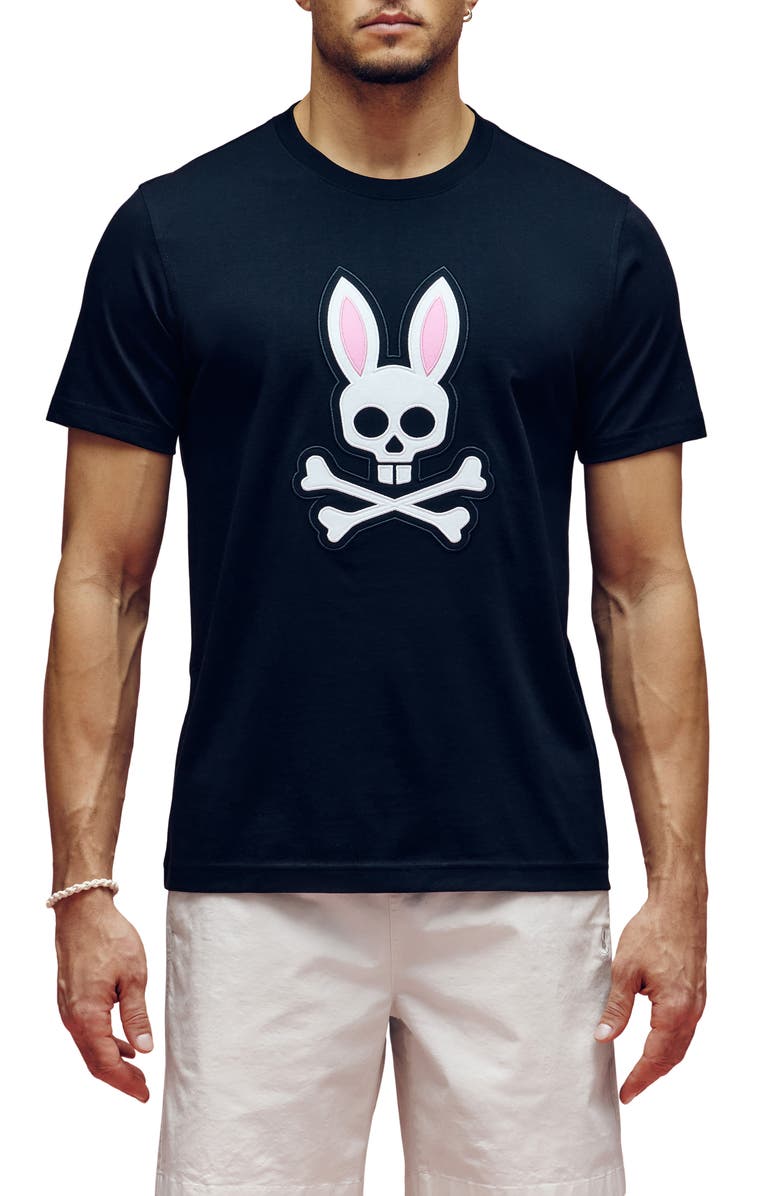 Psycho Bunny Archive Bunny Graphic T-Shirt, Main, color, 