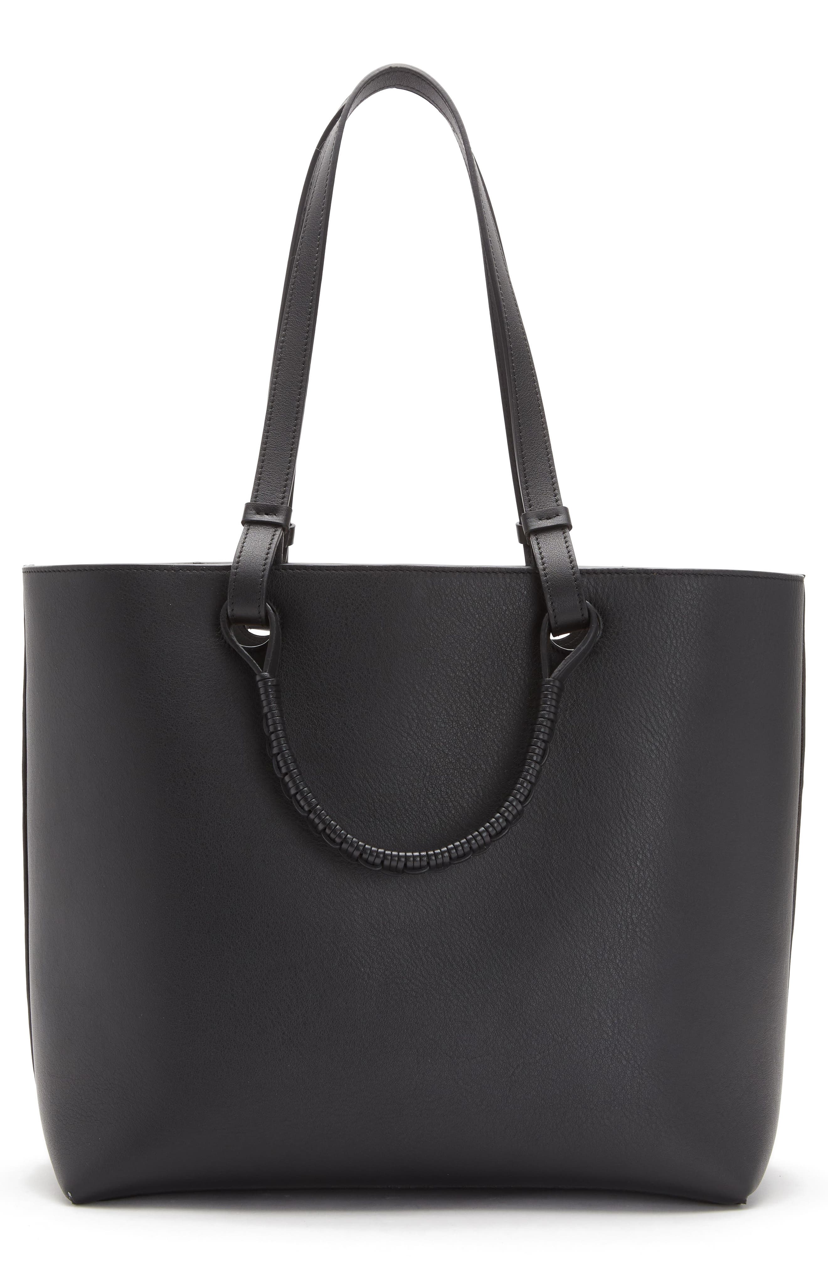 Loewe Anagram Leather Tote, Alternate, color, 