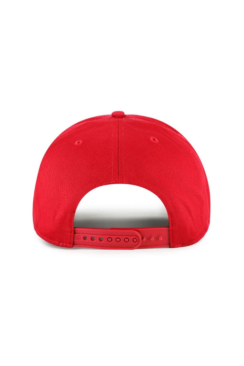 Youth '47 Red Wisconsin Badgers Byline Hitch Adjustable Hat, Alternate, color, Red