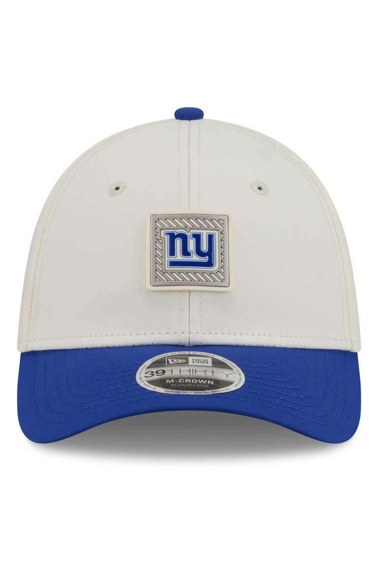 Men's New Era  Cream/Royal New York Giants 2026 NFL Training Camp 39THIRTY Flex Hat, Alternate, color, Cream