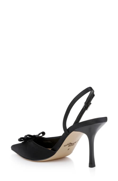 Jewel Badgley Mischka Ellery Slingback Pointed Toe Pump In Black