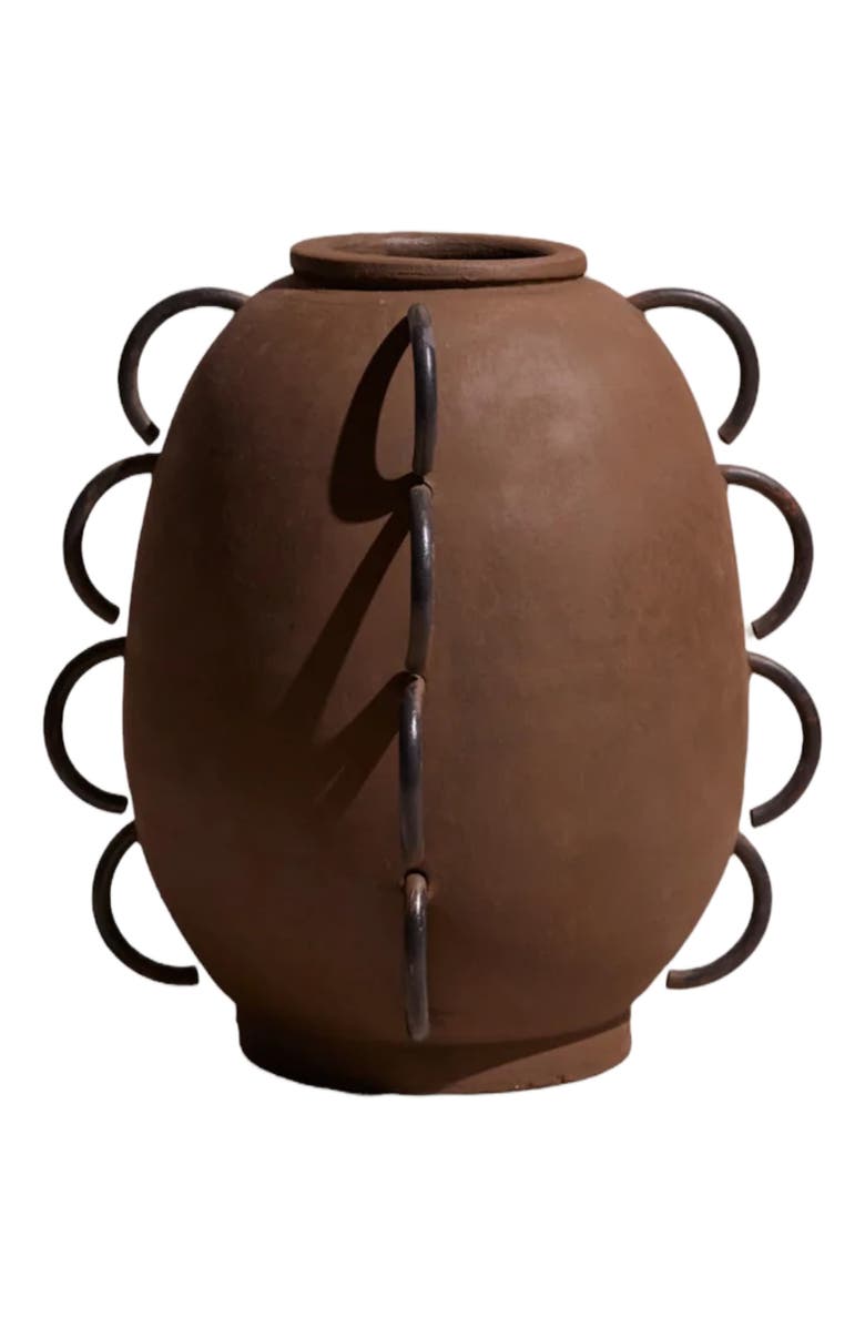 Meso Goods Elliot Terracota Vessel, Main, color, Terracotta
