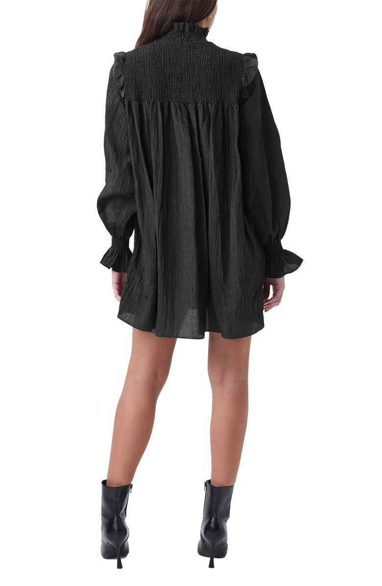French Connection Boza Smock Detail Long Sleeve Dress, Alternate, color,