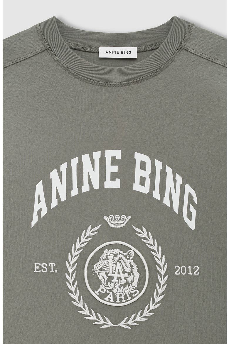 Jaylin Collegiate Tee, Alternate, color, Washed Sage
