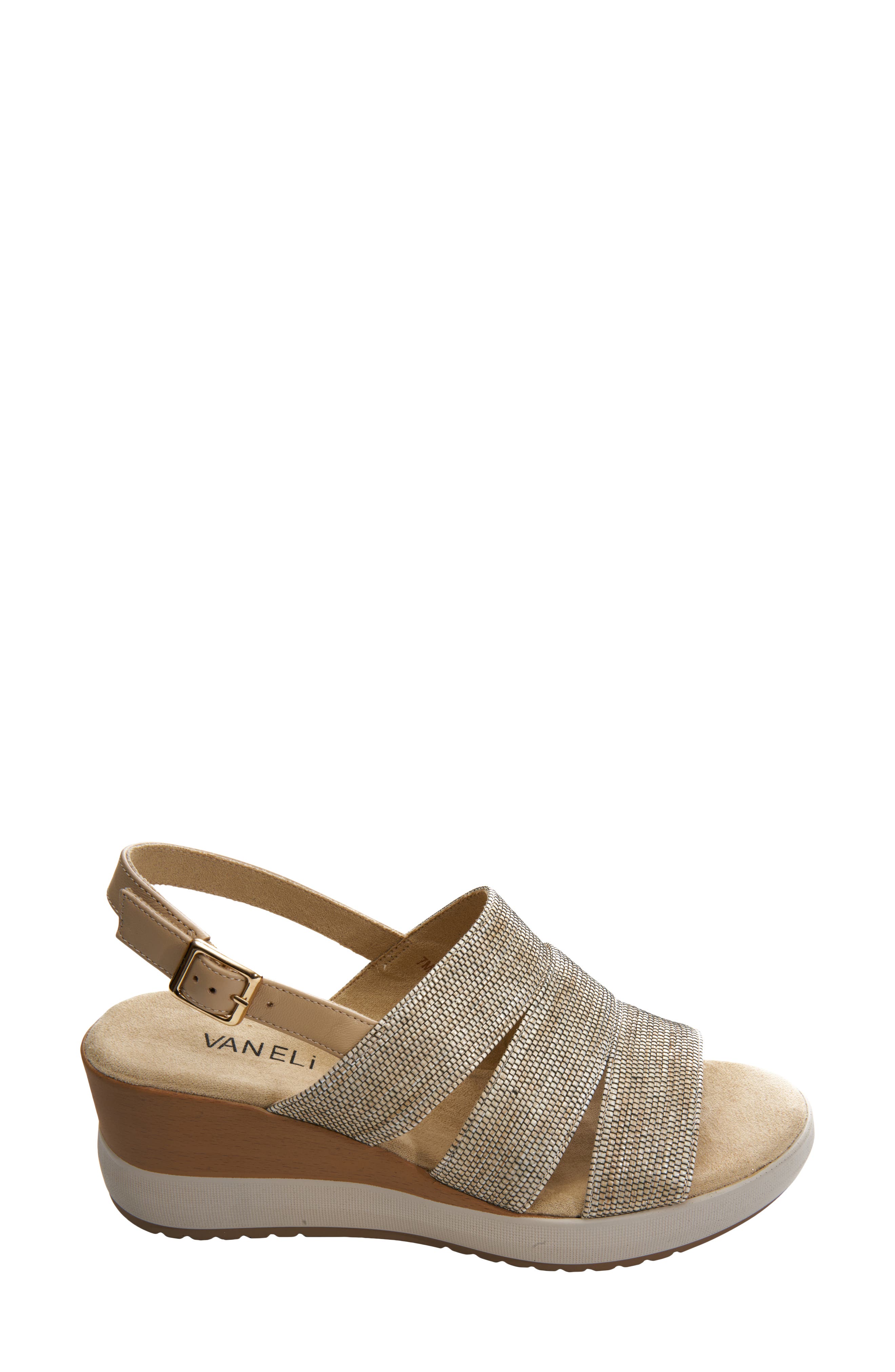 VANELi Cleon Wedge Sandal, Alternate, color, 