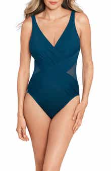 Miraclesuit® Illusionist Crossover One-Piece Swimsuit