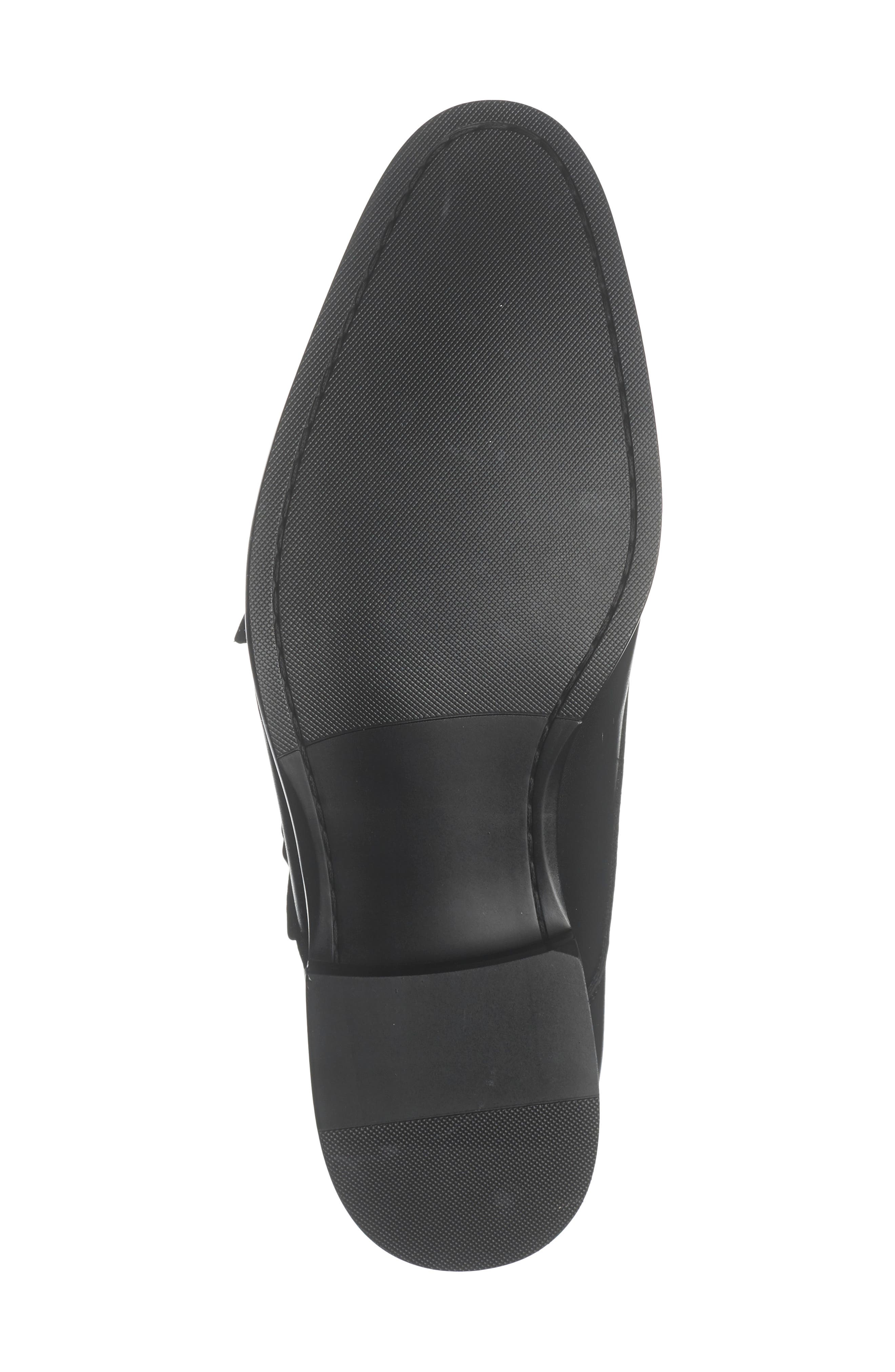 Abound Hayes Double Monk Strap Loafer, Alternate, color, Black