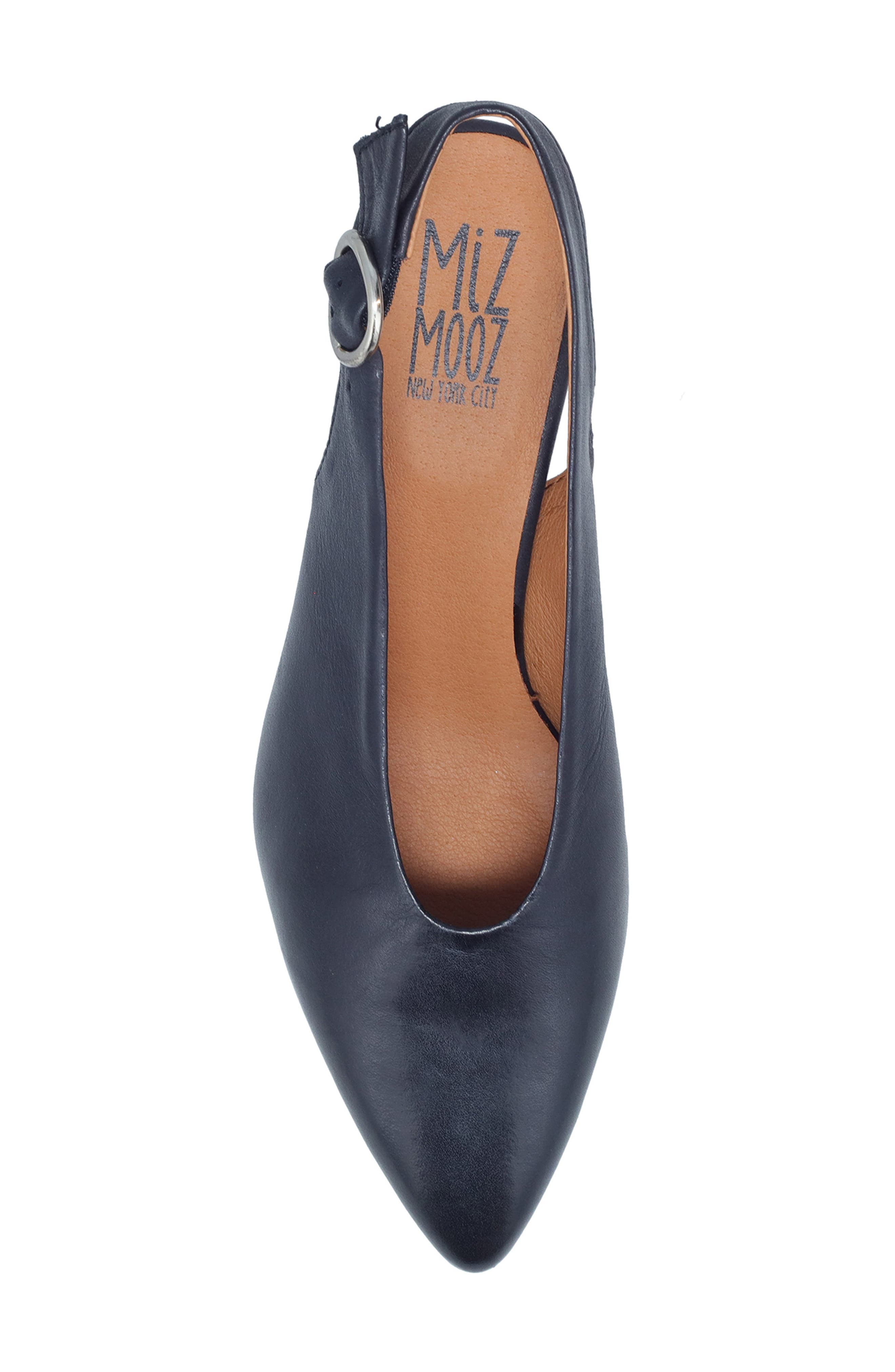 Miz Mooz Haven Slingback Pointed Toe Pump, Alternate, color, 